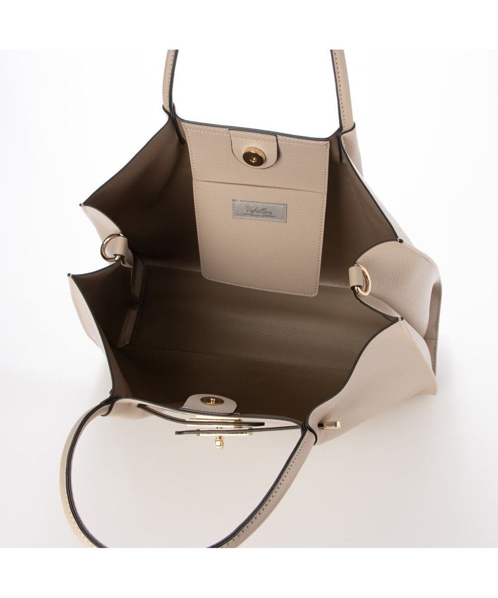UNBILLION カシュカシュ cachecache / クラシック金具2wayスクエアトート 
