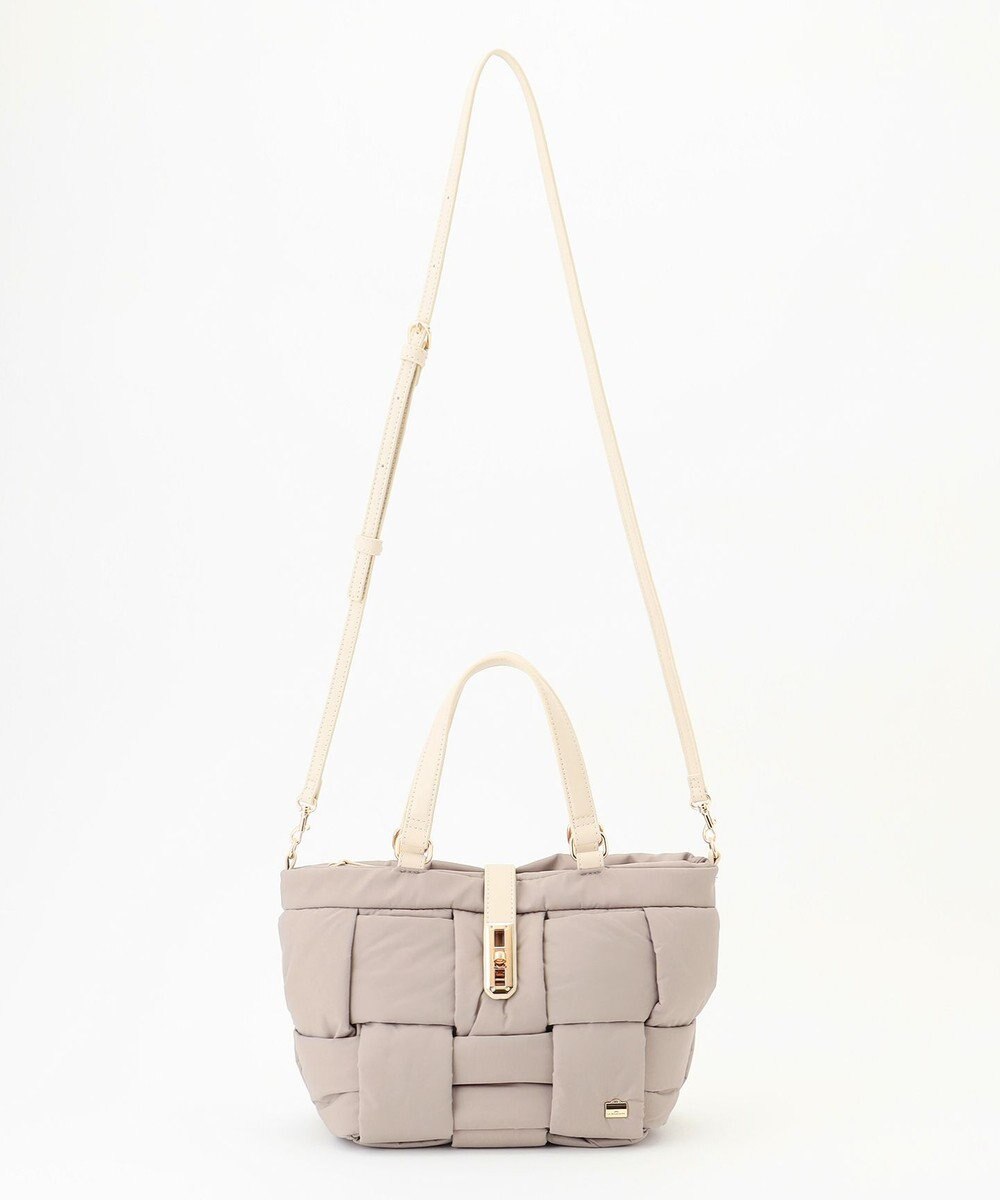 LA BAGAGERIE パデットブロック2WAYミニトート 