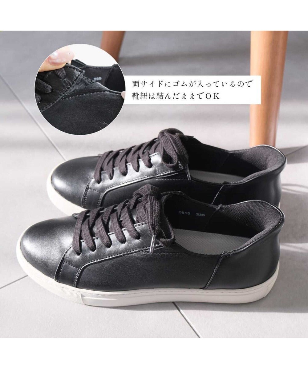 Pointer 本革スライドオンスニーカー 