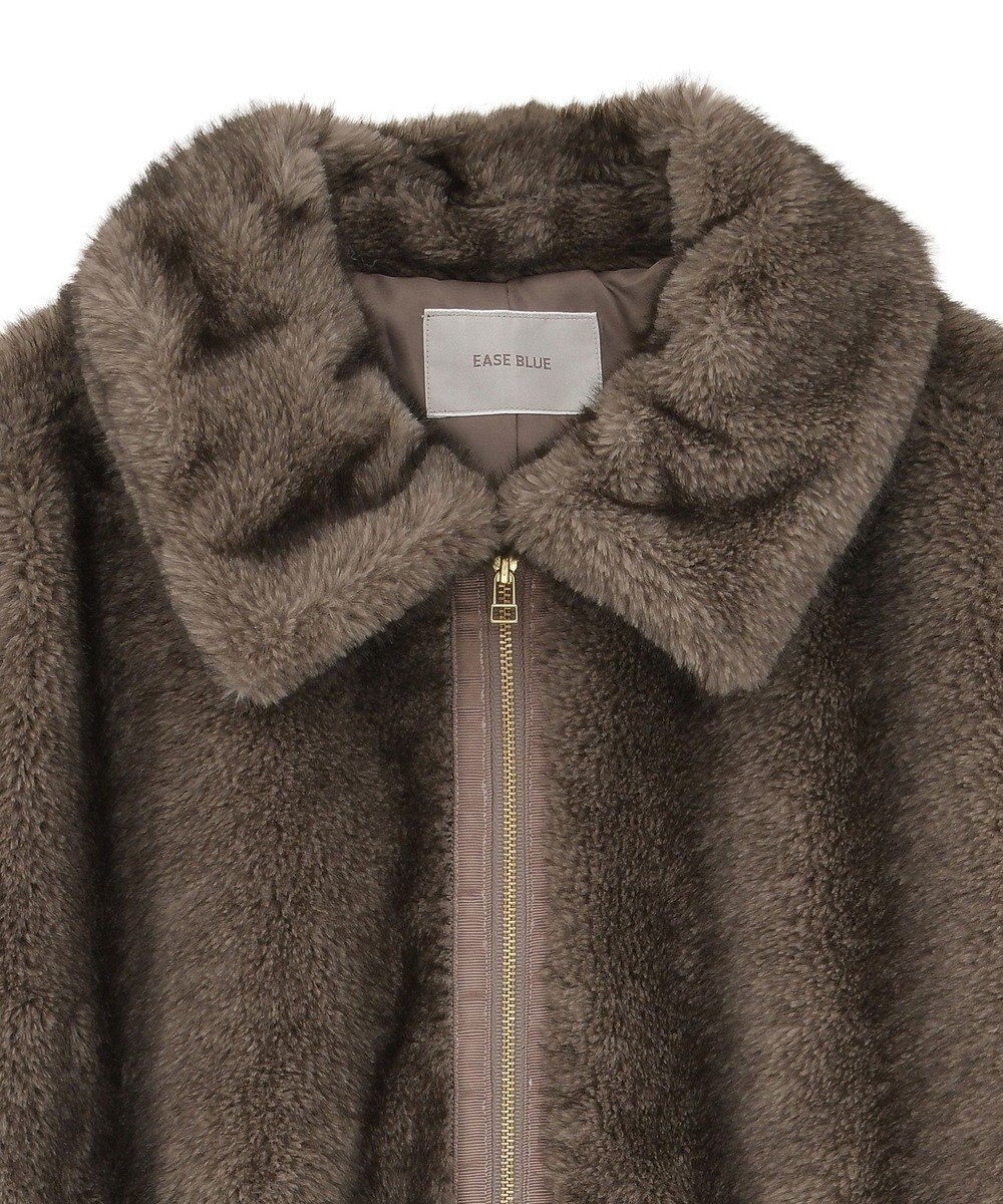 Green Parks ミンクライクファーブルゾン 