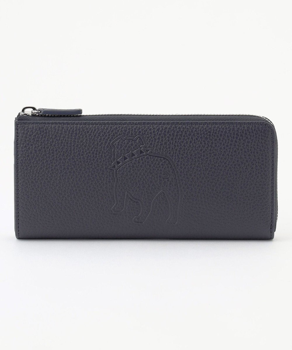 J.PRESS MEN 【MORPHO×J.PRESS】バックブル ハニーセル長財布(Ｌ字ラウンドファスナー) 