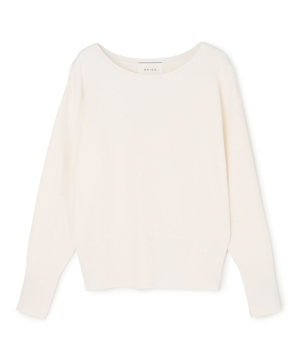 BEIGE， LAURA / ドライタッチ ストレッチニットプルオーバー 