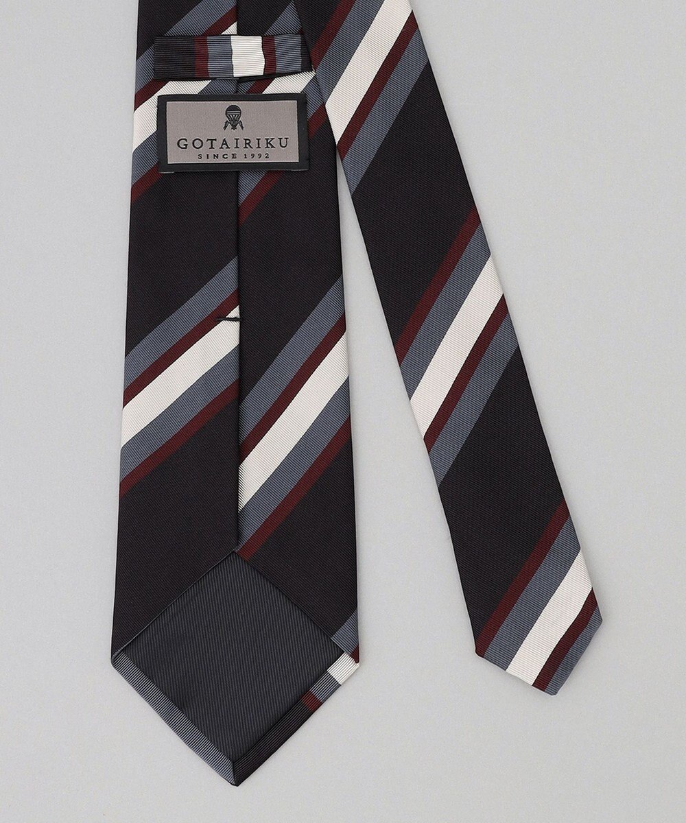 GOTAIRIKU GOTAIRIKU別注【MANTERO/マンテロ】ネクタイ_レジメンタル 