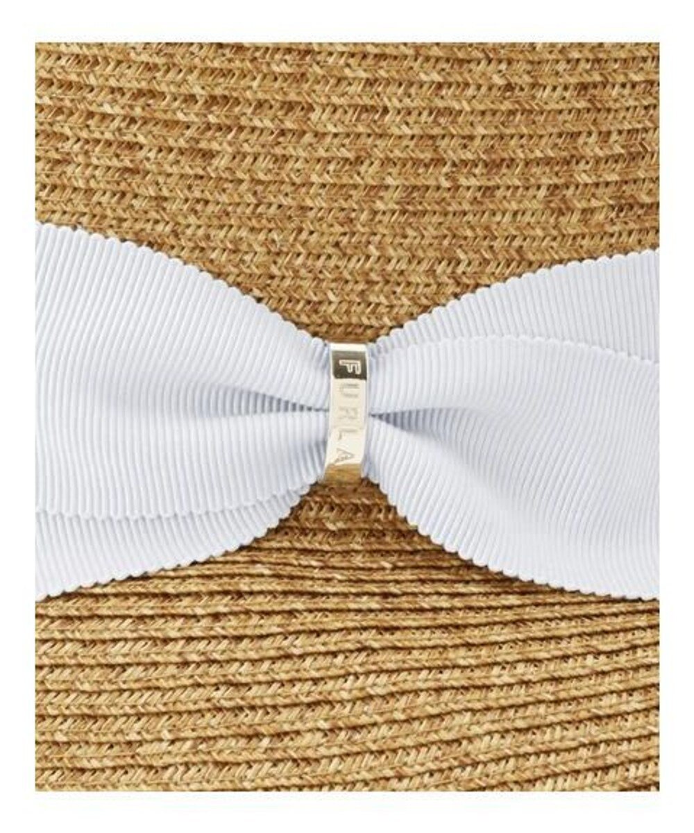 MOONBAT FURLA(フルラ) ペーパーブレードリボン巻きダウンハット サイズ調整可 