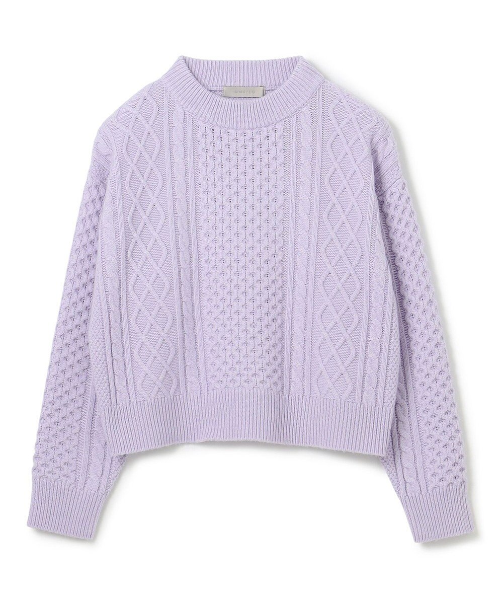 UNFILO ケーブルニット 