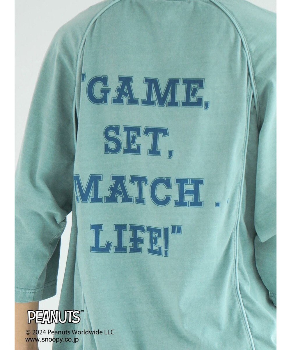 CRAFT STANDARD BOUTIQUE 【ユニセックス】PEANUTS/スヌーピー 切り替えTシャツ 