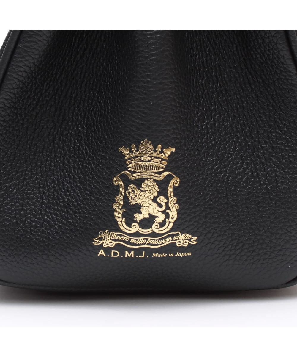 A.D.M.J. 【牛革】スパニッシュレザー / ステラソーイング前金具付トート24cm(Dカン＋) 