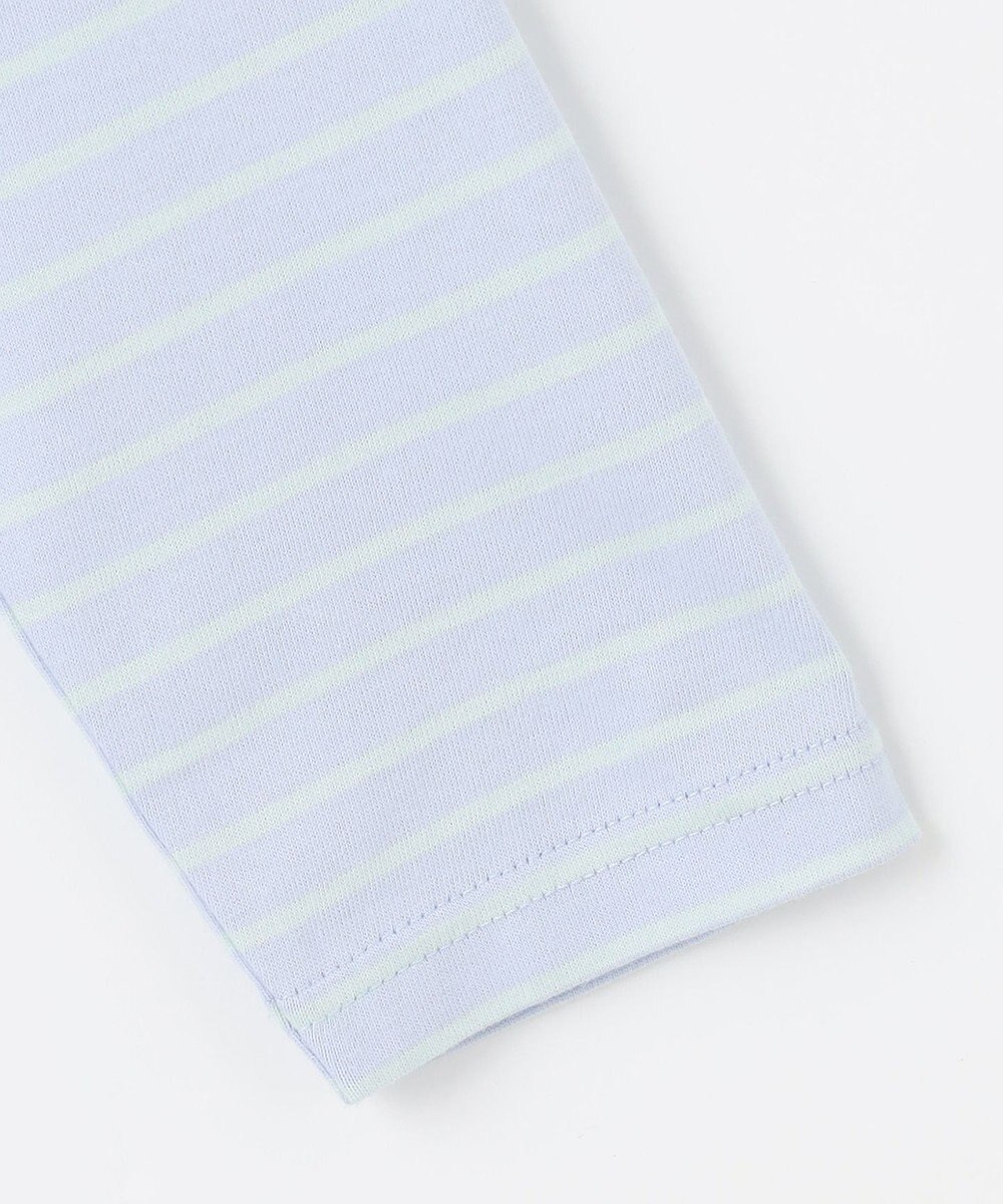 組曲 KIDS 【150-160cm】長袖ボーダー Tシャツ 