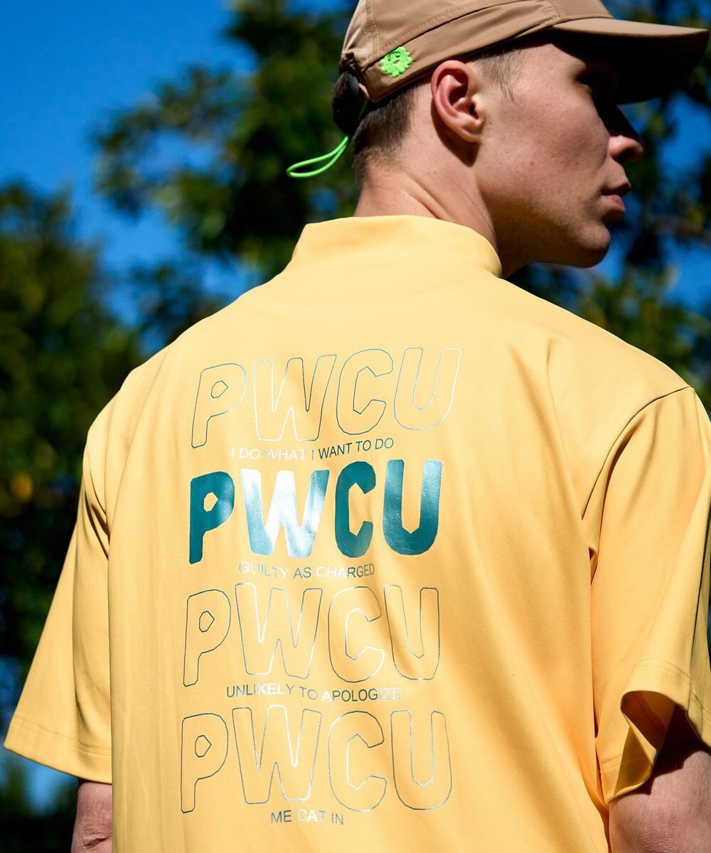 PW CIRCULUS 【UV遮蔽率99.5%  UVカット/速乾/ストレッチ】【GOLF OUT掲載】【MEN】ポケットモックT  ゴルフ 