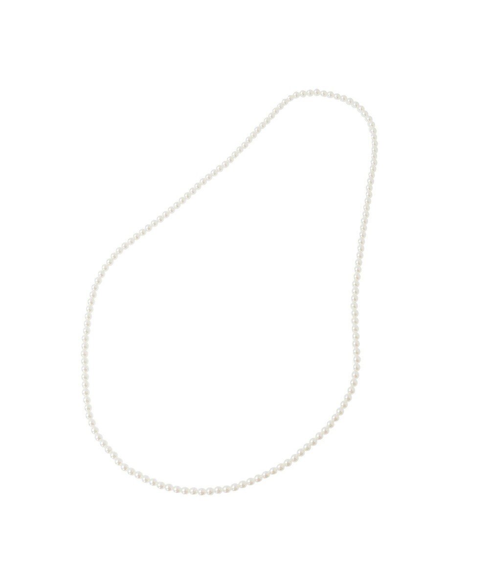 Green Parks ・ＨＡＬＦ　ＴＩＭＥ　パール３連ネックレス（金属フ 