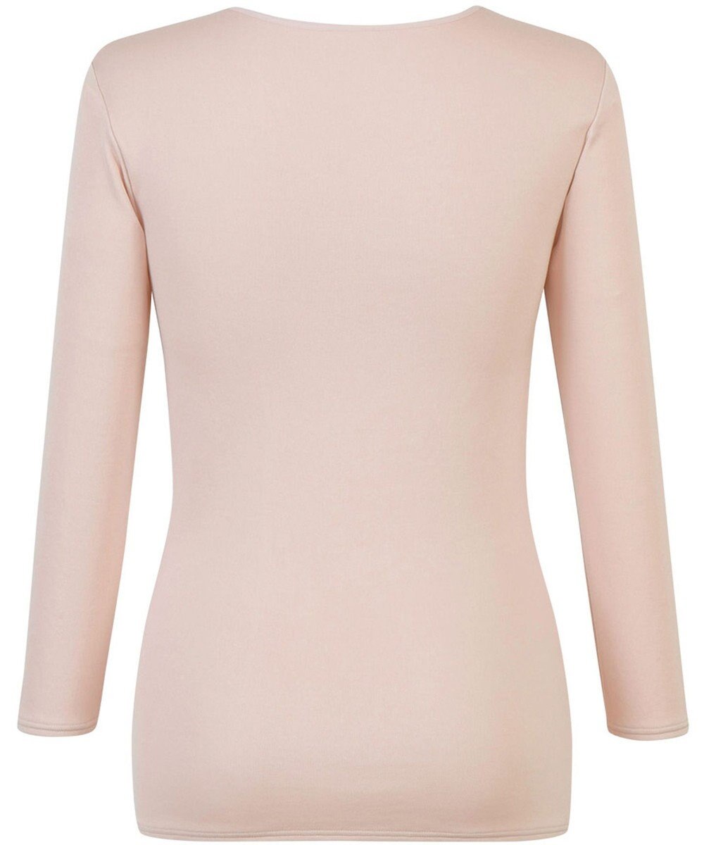 Wing あったかインナー 綿100％(肌側) 軽い ネックせまめ 8分袖 長袖 秋 冬 EL2950 ウイング／ワコール 