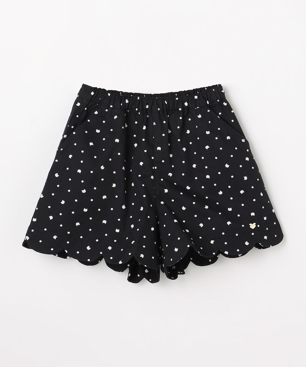 ANY KIDS 【洗濯機可能】スカラップショートパンツ 