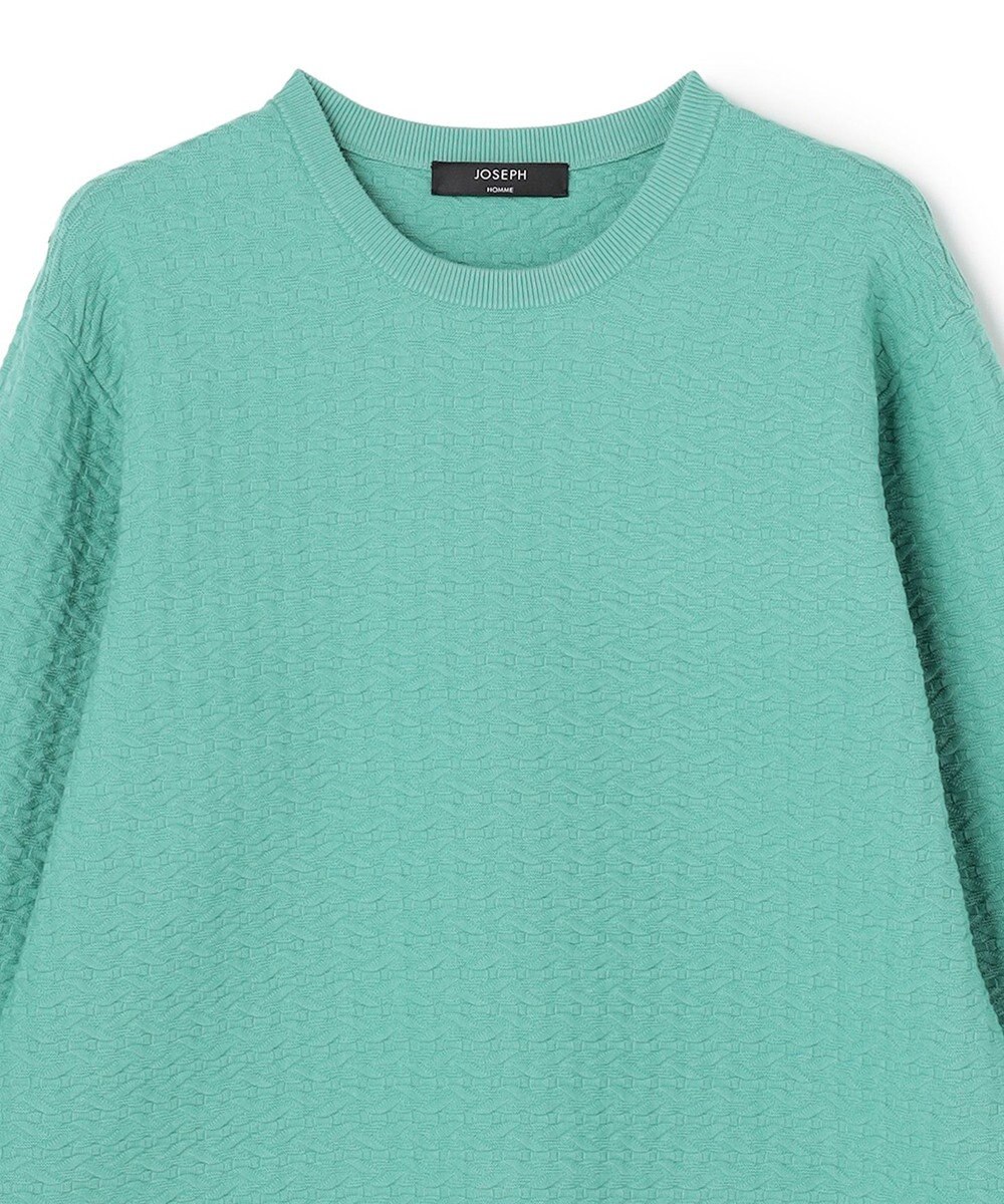 JOSEPH HOMME 新柄【イージーケア】 ヴィスコースリンクス　クルーネックニット 