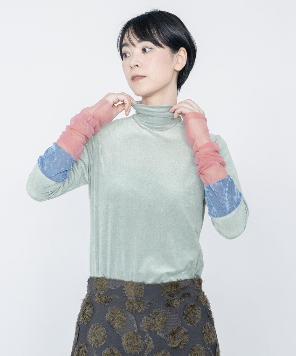 COQ FROST ベロアタートルインナー 