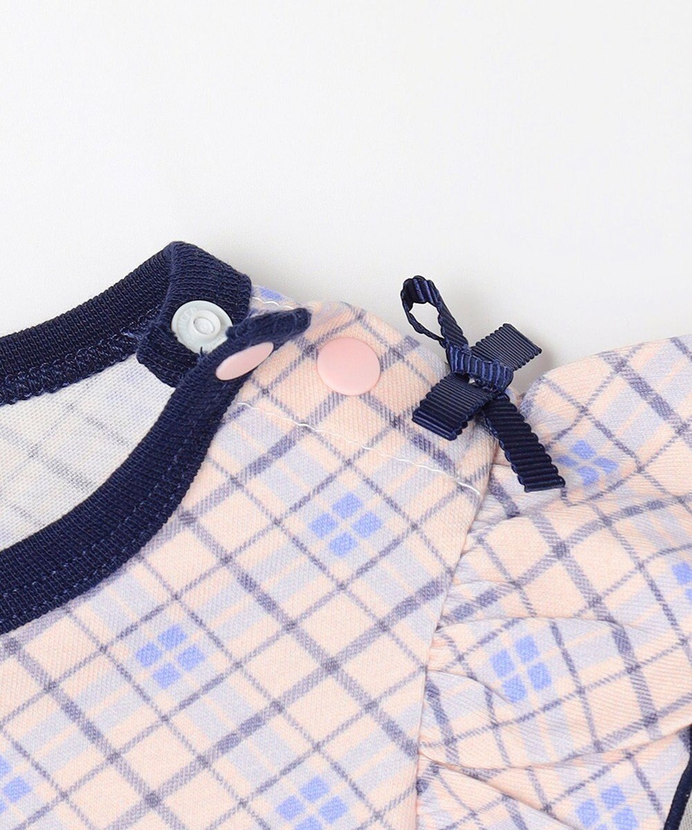 組曲 KIDS 【80-100㎝】 サマーチェックチュニック 