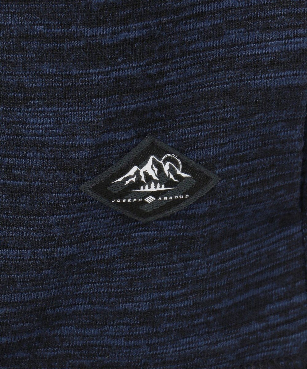 JOSEPH ABBOUD MOUNTAIN ランダムスラブリップル ポロシャツ 