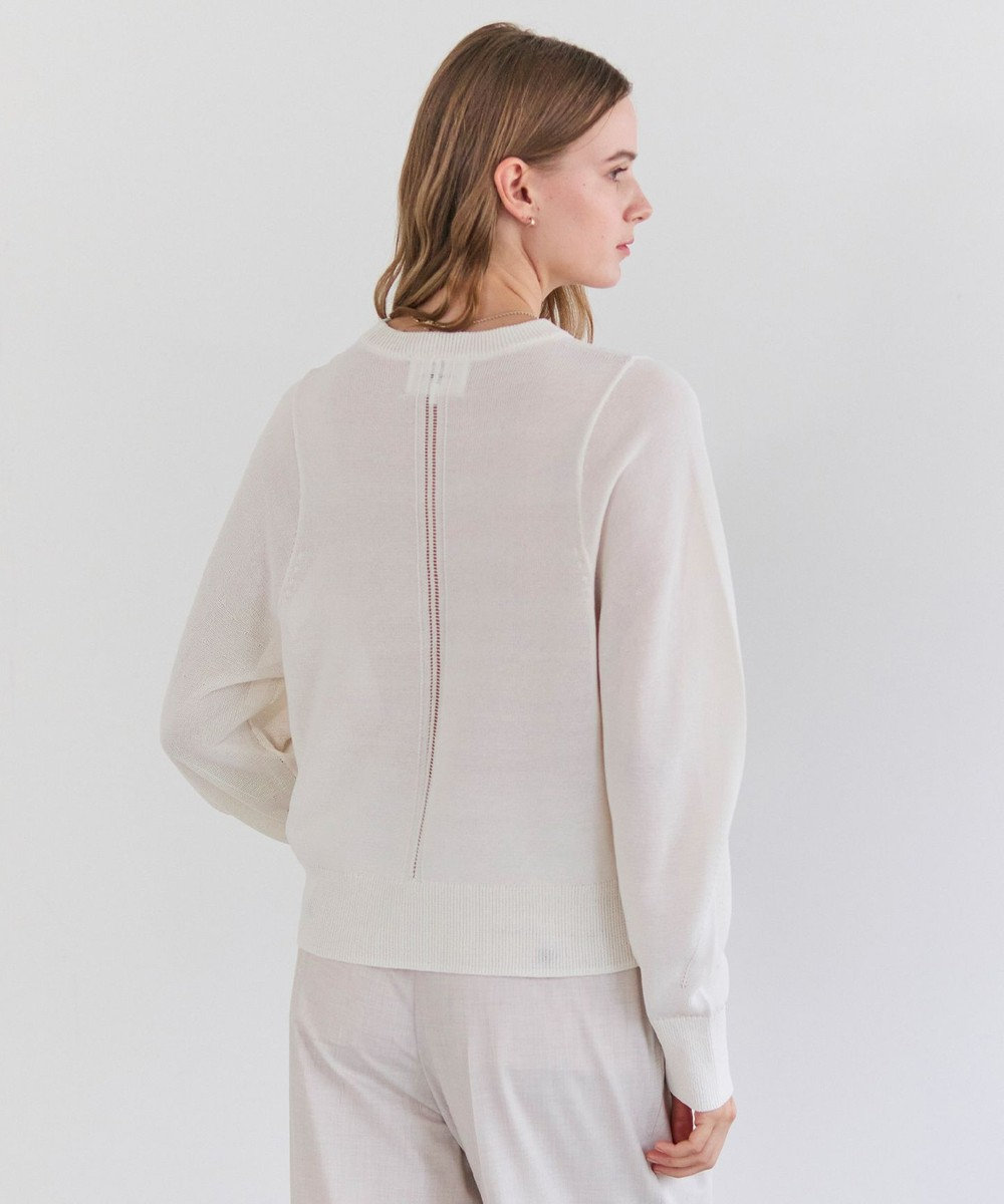 BEIGE， ARSENOPY / コットンドライタッチクルーネックニット 