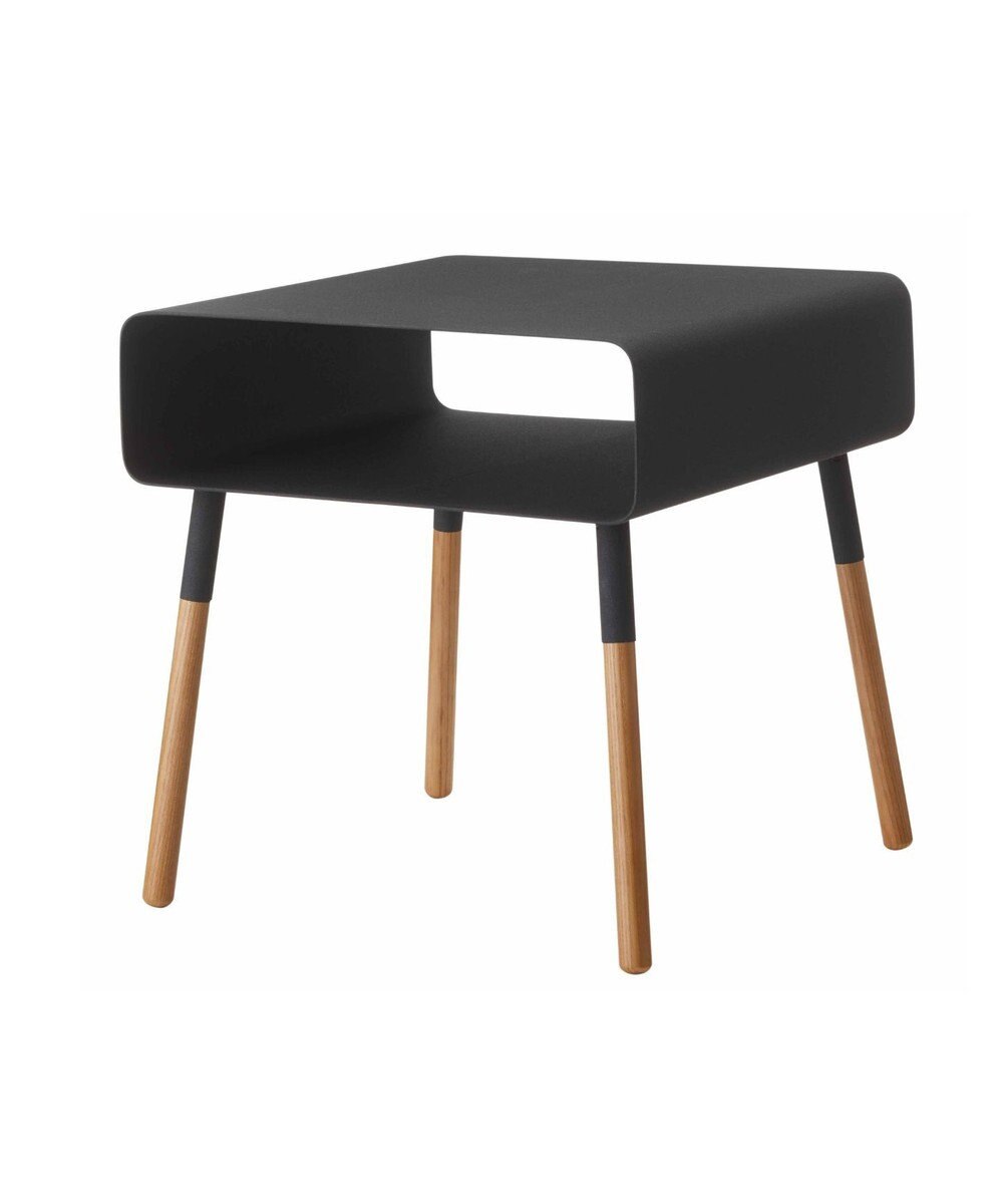 tower ローサイドテーブル プレーン ブラック 