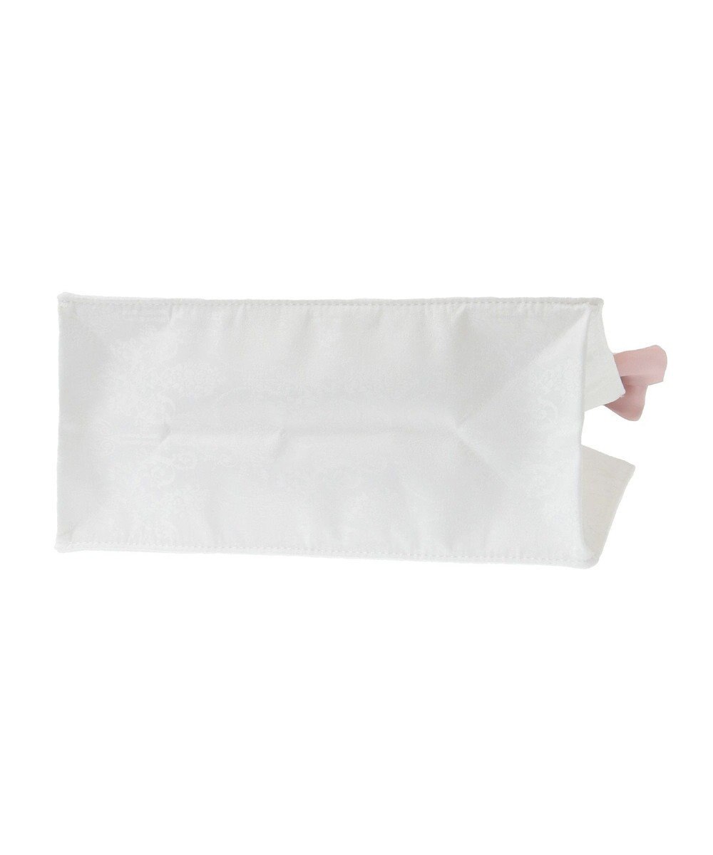 Maison de FLEUR ジャカードリボンフリルスクエアトートSバッグ 