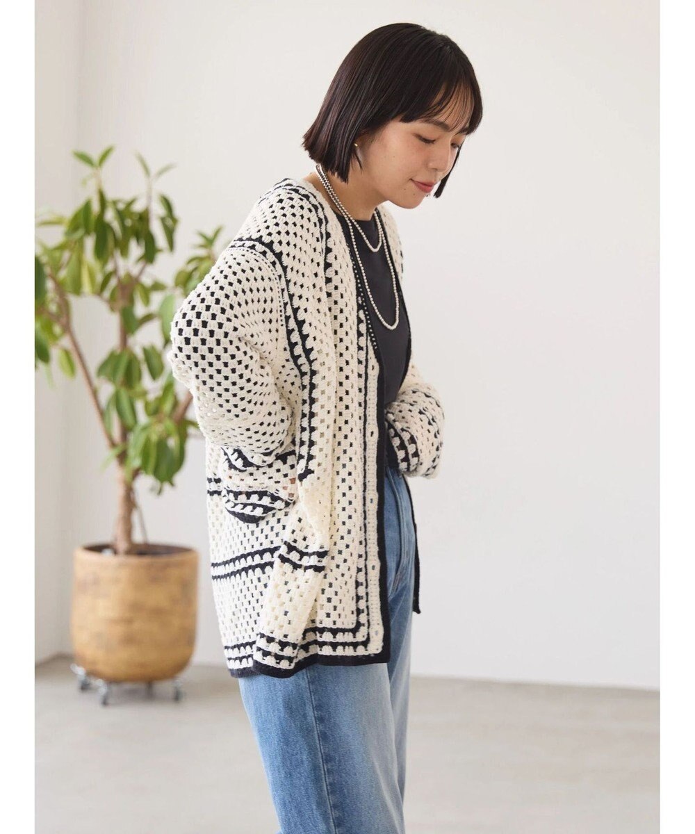 AMERICAN HOLIC クロシェカーディガン 