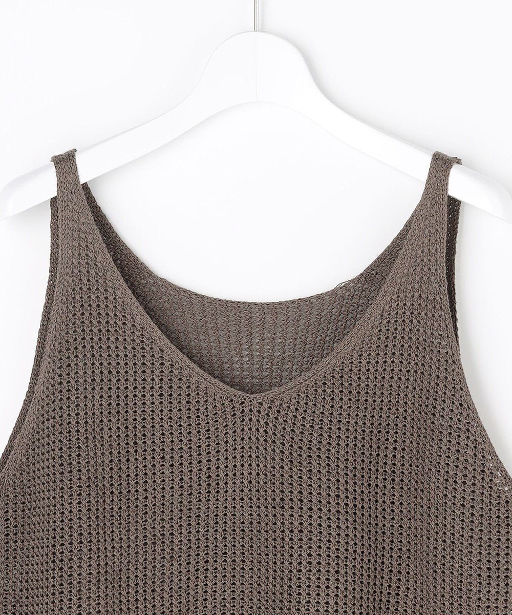 自由区 ペーパーコットンメッシュ ベスト 