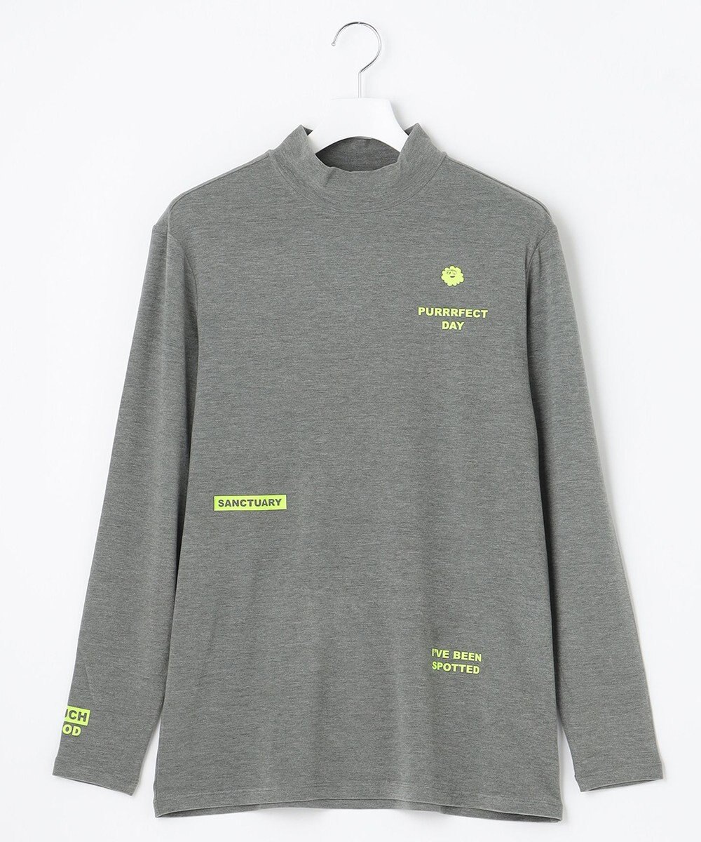 PW CIRCULUS 【MEN】【吸湿発熱】ウォーム モックネック カットソー 