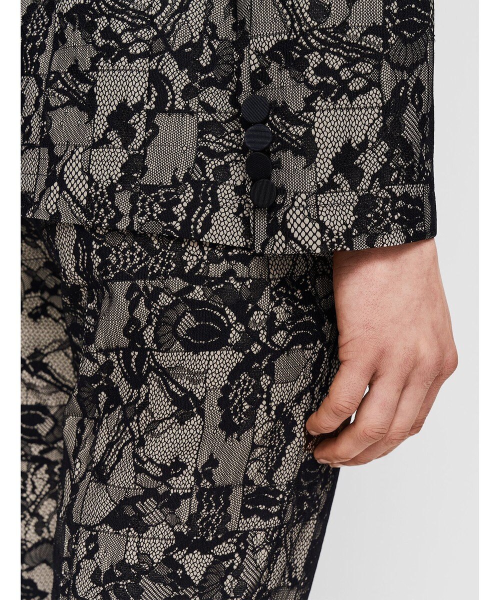 JOSEPH パッチワークレース　ダブルブレステッドジャケット 