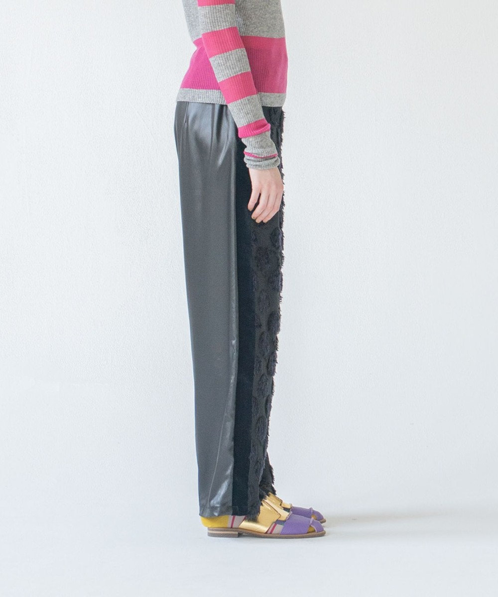 COQ SEA DOT ジャガードサイドラインパンツ 