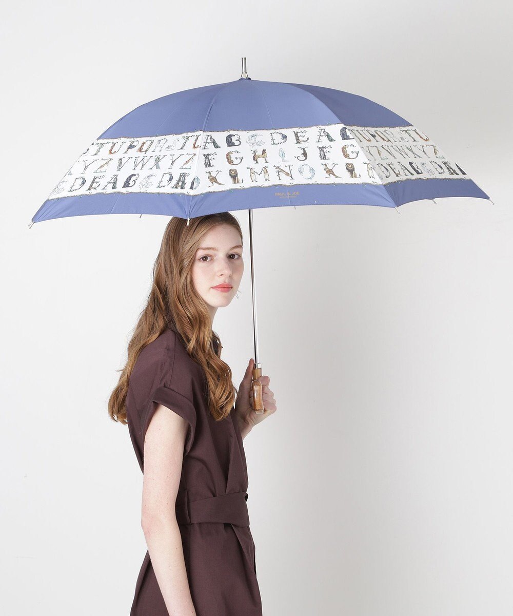 MOONBAT ポール & ジョー (PAUL & JOE ACCESSOIRES) ABC Garden アニマル 長傘 竹手元 