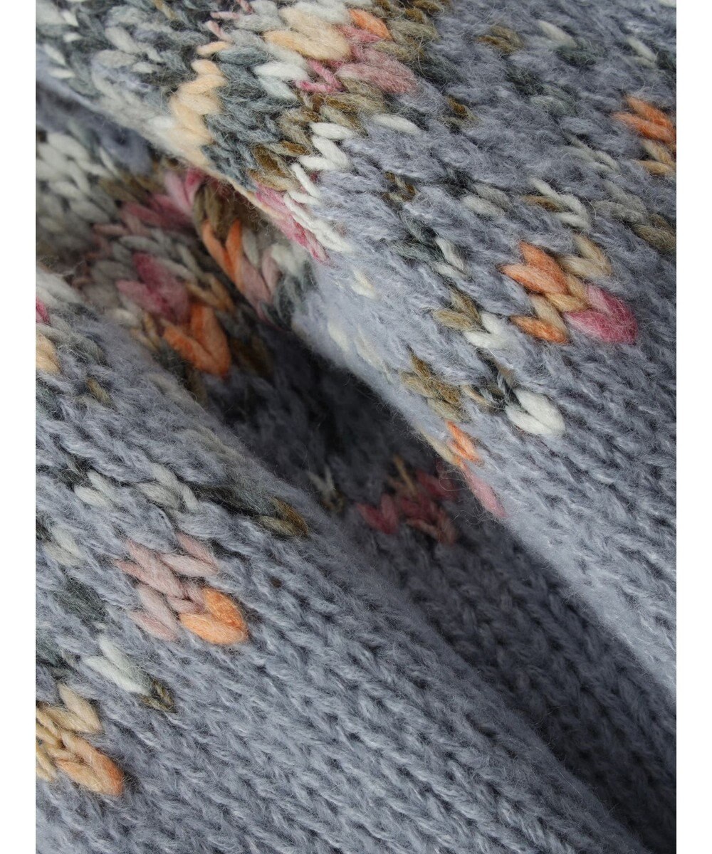 earth music&ecology スラブヤーンノルディックプルオーバー 