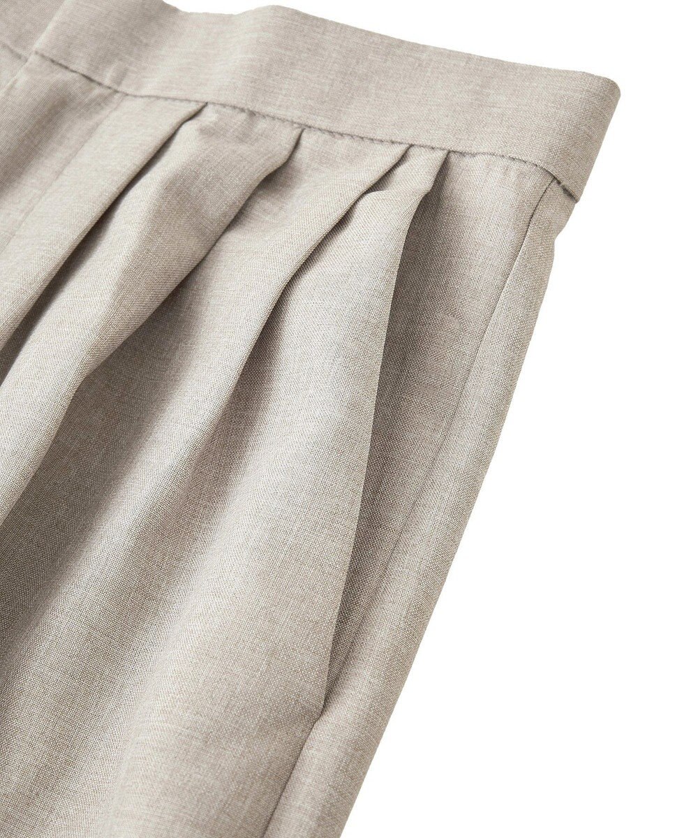 CRAFT STANDARD BOUTIQUE リネンライク3タックパンツ 