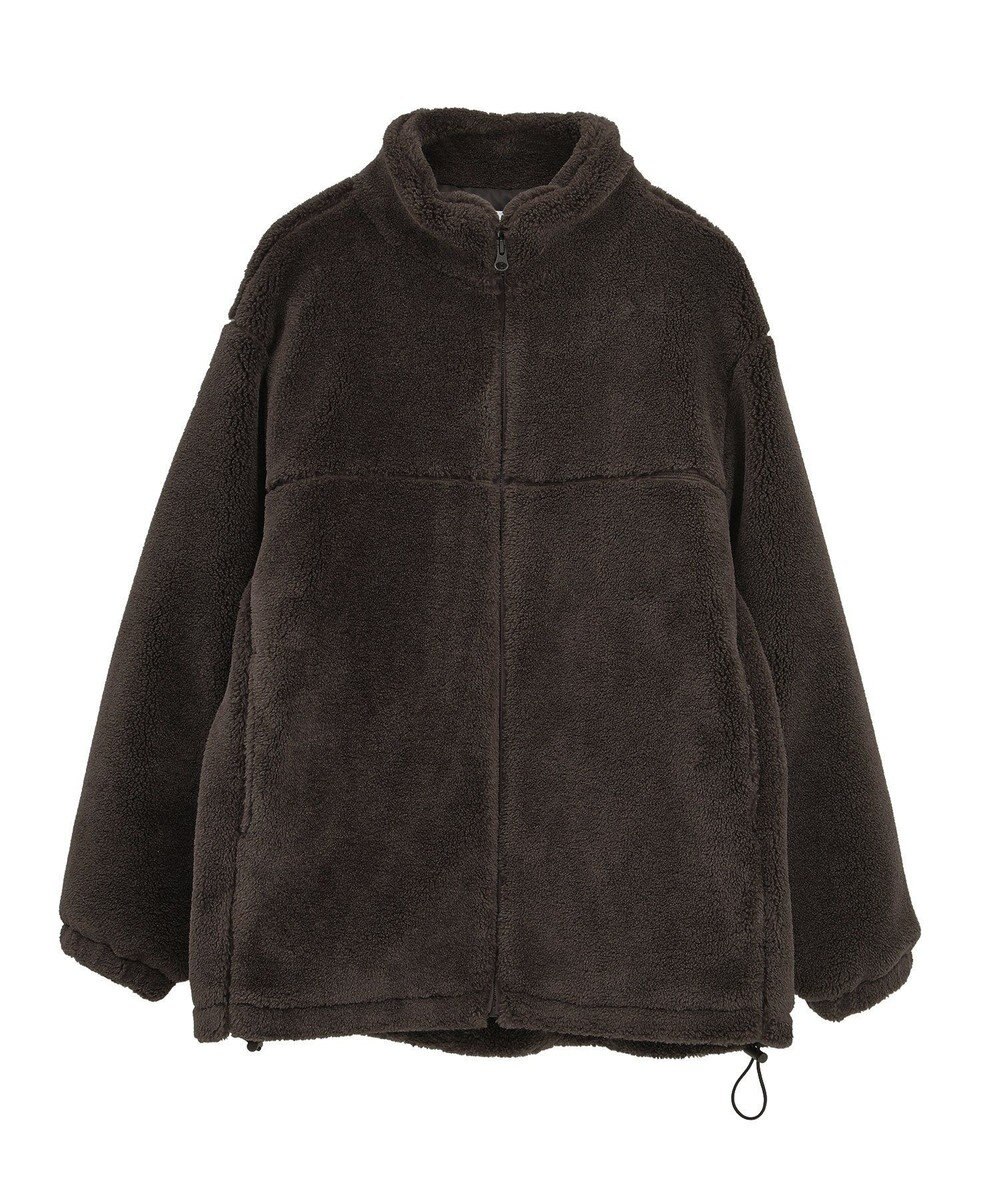 AMERICAN HOLIC スタンドカラーミニファーブルゾン 