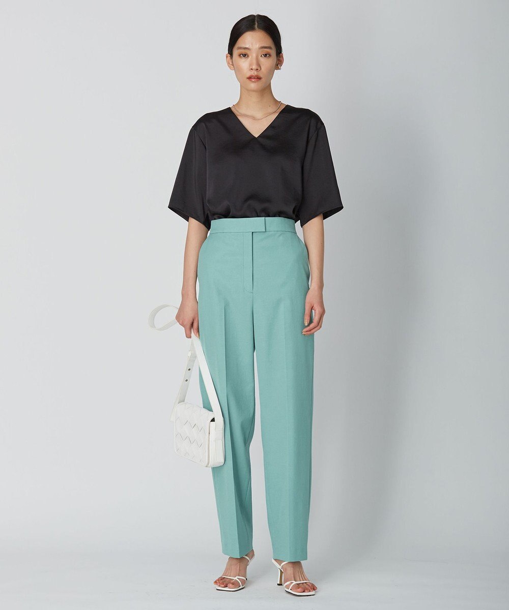 ICB 【洗える】 LooseWeave ワイドストレートパンツ 