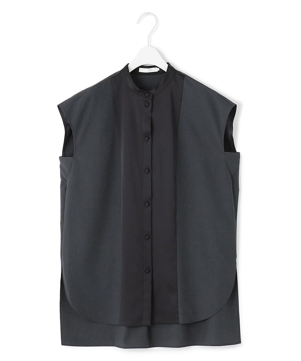 ICB L 【WEB＆一部店舗限定】 AiryTypewriter ノースリーブブラウス 