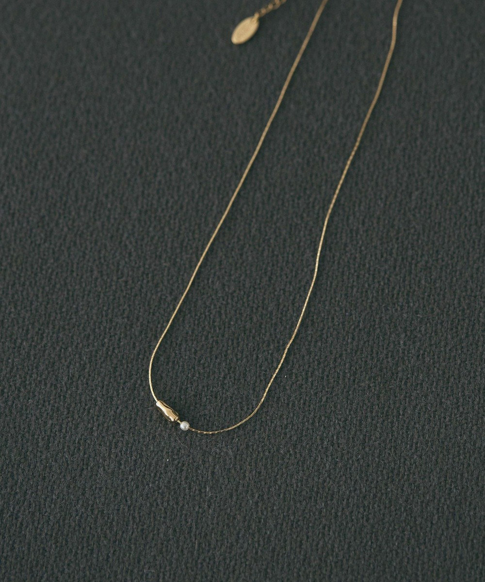 AMERICAN HOLIC メタルパールトップネックレス 