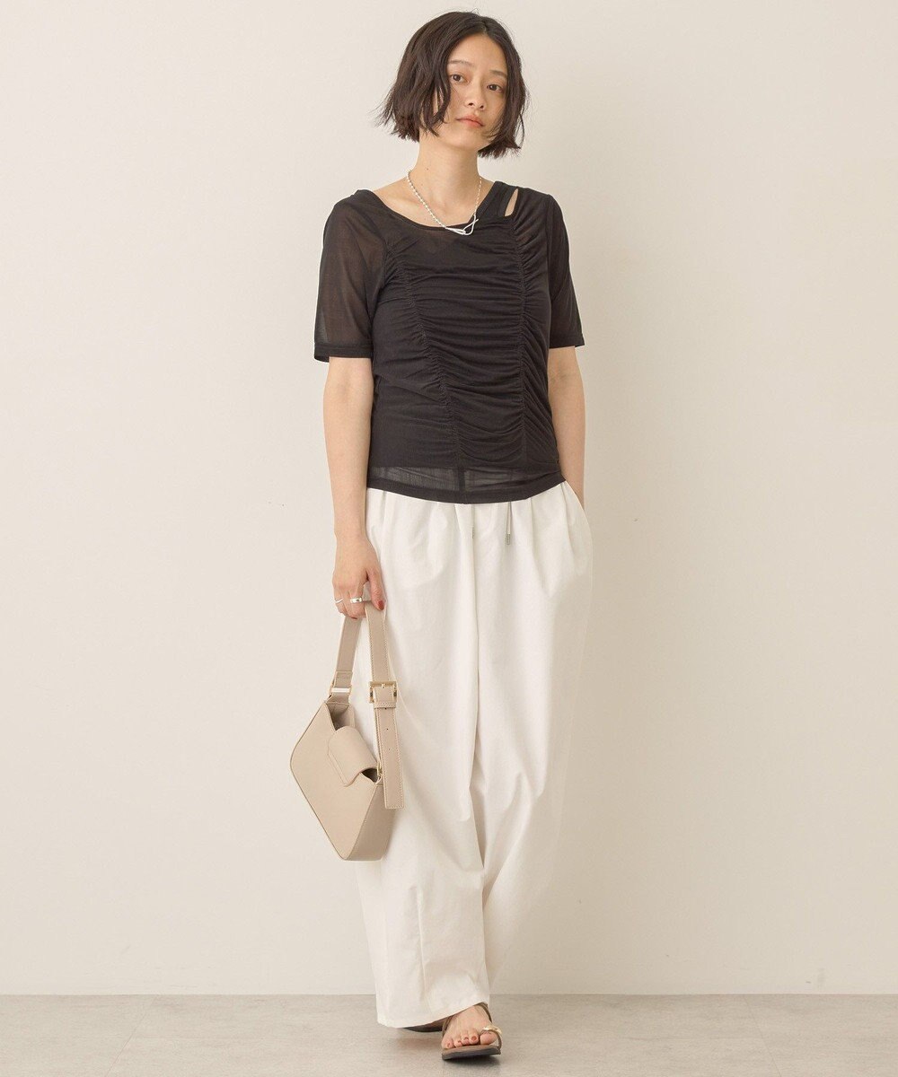 AMERICAN HOLIC 【2点SET】アシメシアーT＋ラメインナー 