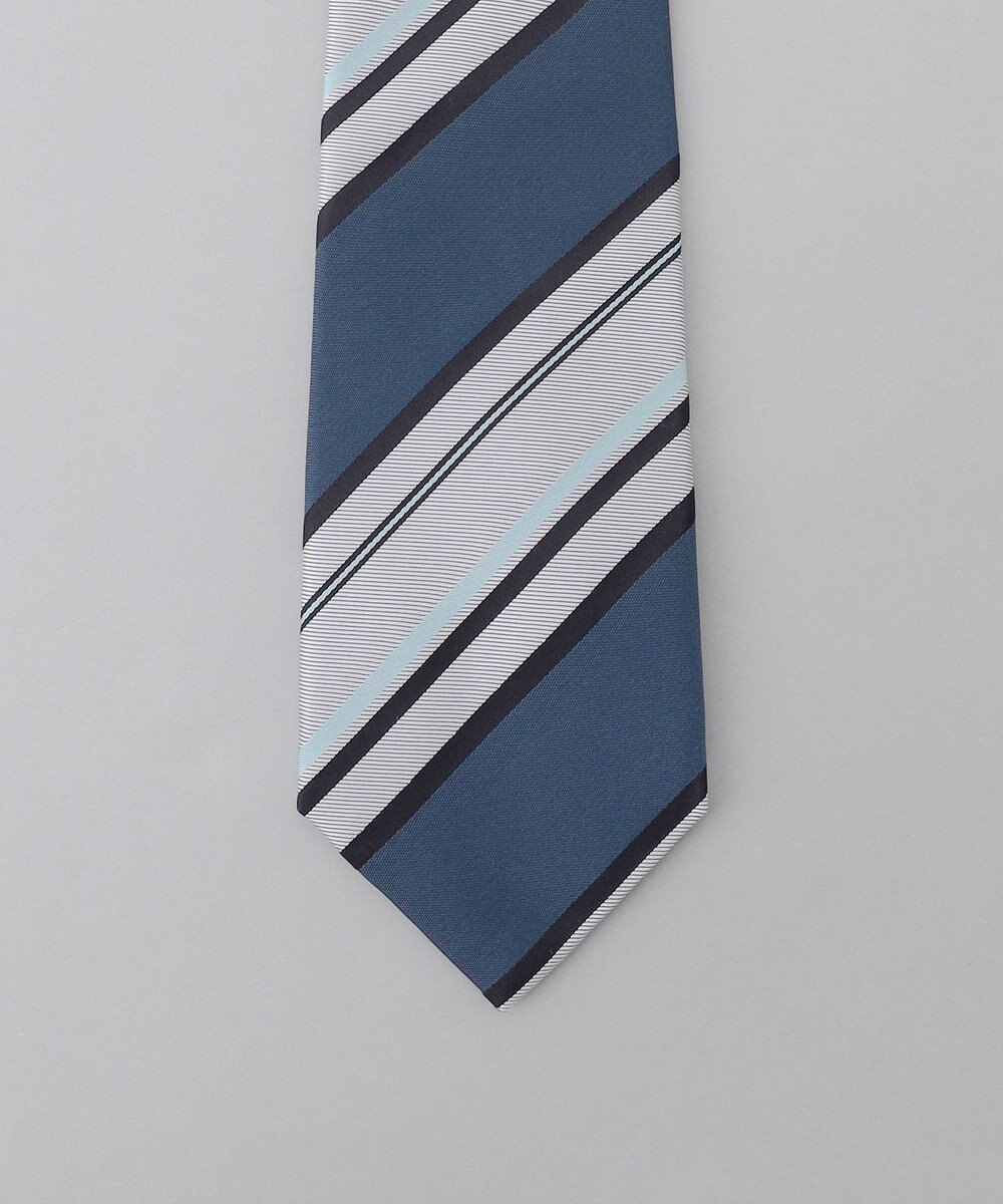 GOTAIRIKU GOTAIRIKU別注【日本製】シルク ネクタイ_レジメンタル 