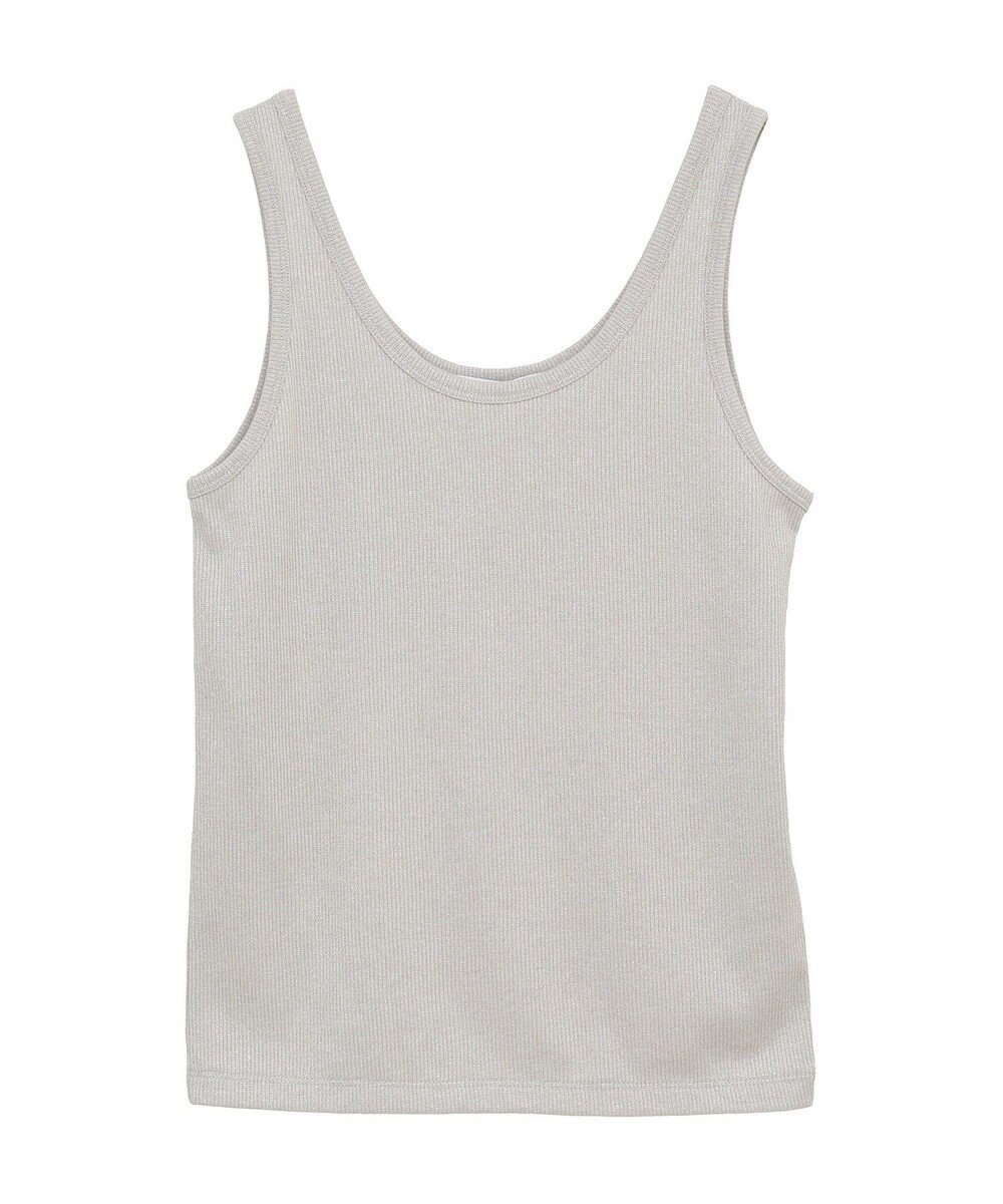 AMERICAN HOLIC 【2点SET】アシメシアーT＋ラメインナー 