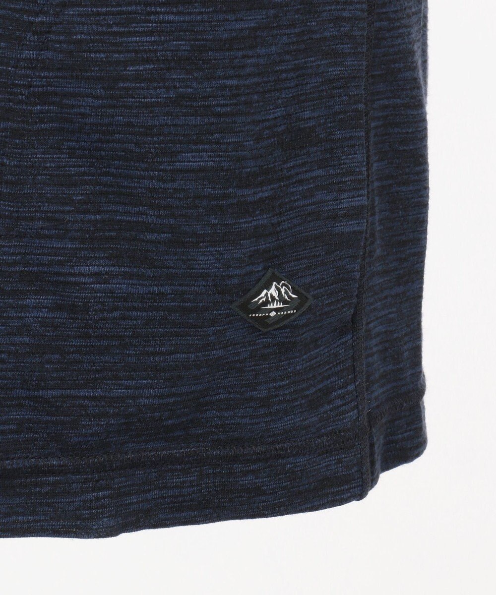 JOSEPH ABBOUD MOUNTAIN ランダムスラブリップル ポロシャツ 