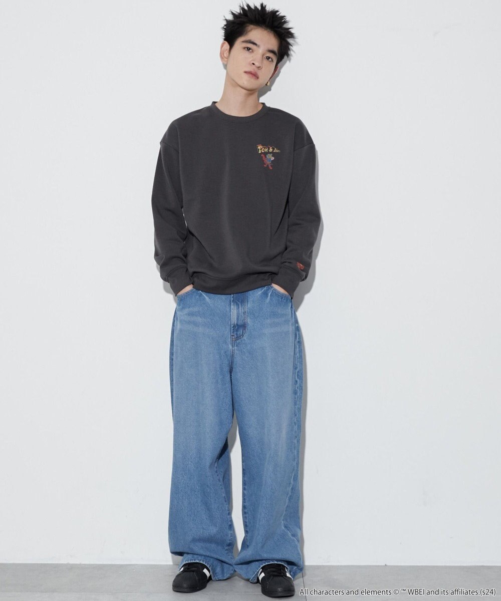 WEGO 【ユニセックス着用ITEM】TOMandJERRYグラフィックプルオーバー 