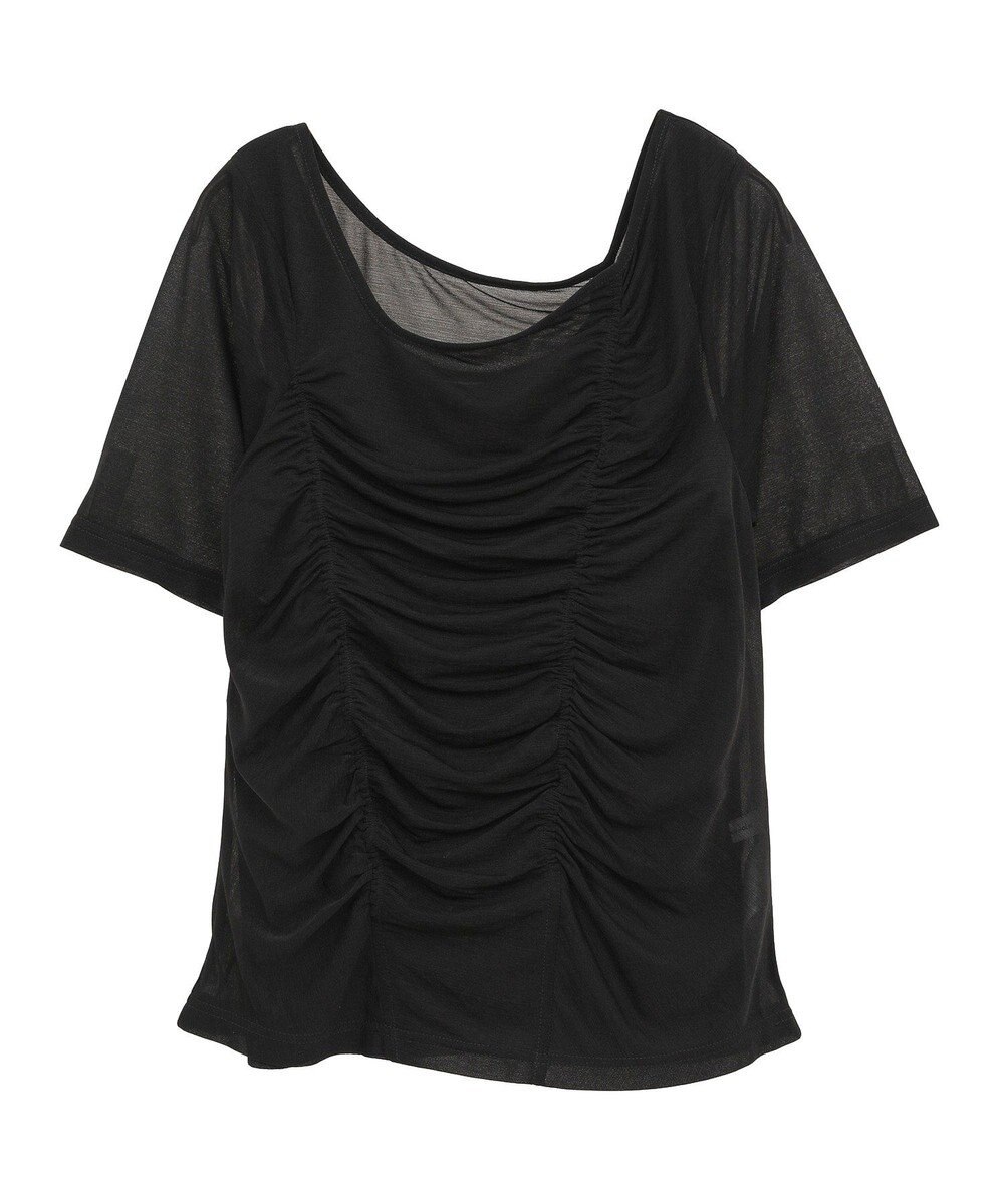 AMERICAN HOLIC 【2点SET】アシメシアーT＋ラメインナー 