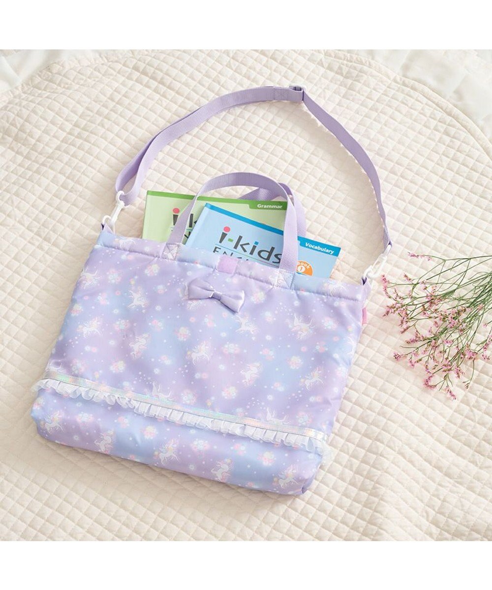 Mother garden マザーガーデン ユニコーン レッスンバッグ 《フラワー柄》 