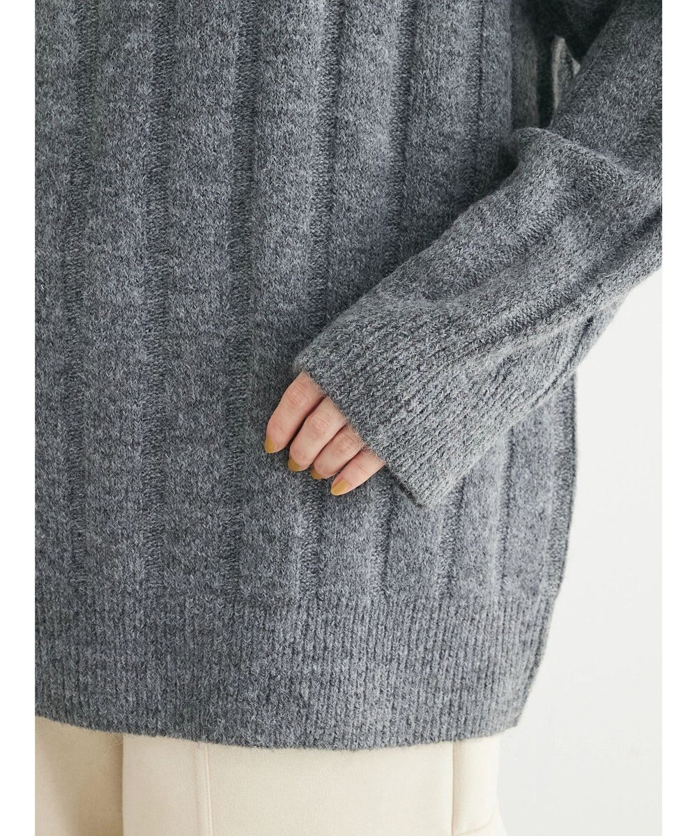 Green Parks ・Ｐｅｔｉｔ　Ｆｌｅｕｒ　ハーフＺＩＰニット 