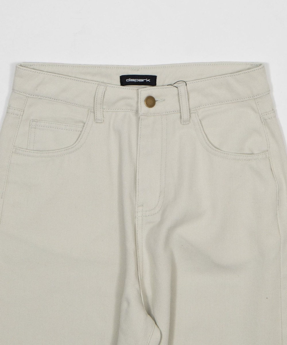 WEGO ウォッシュドワイドパンツ 