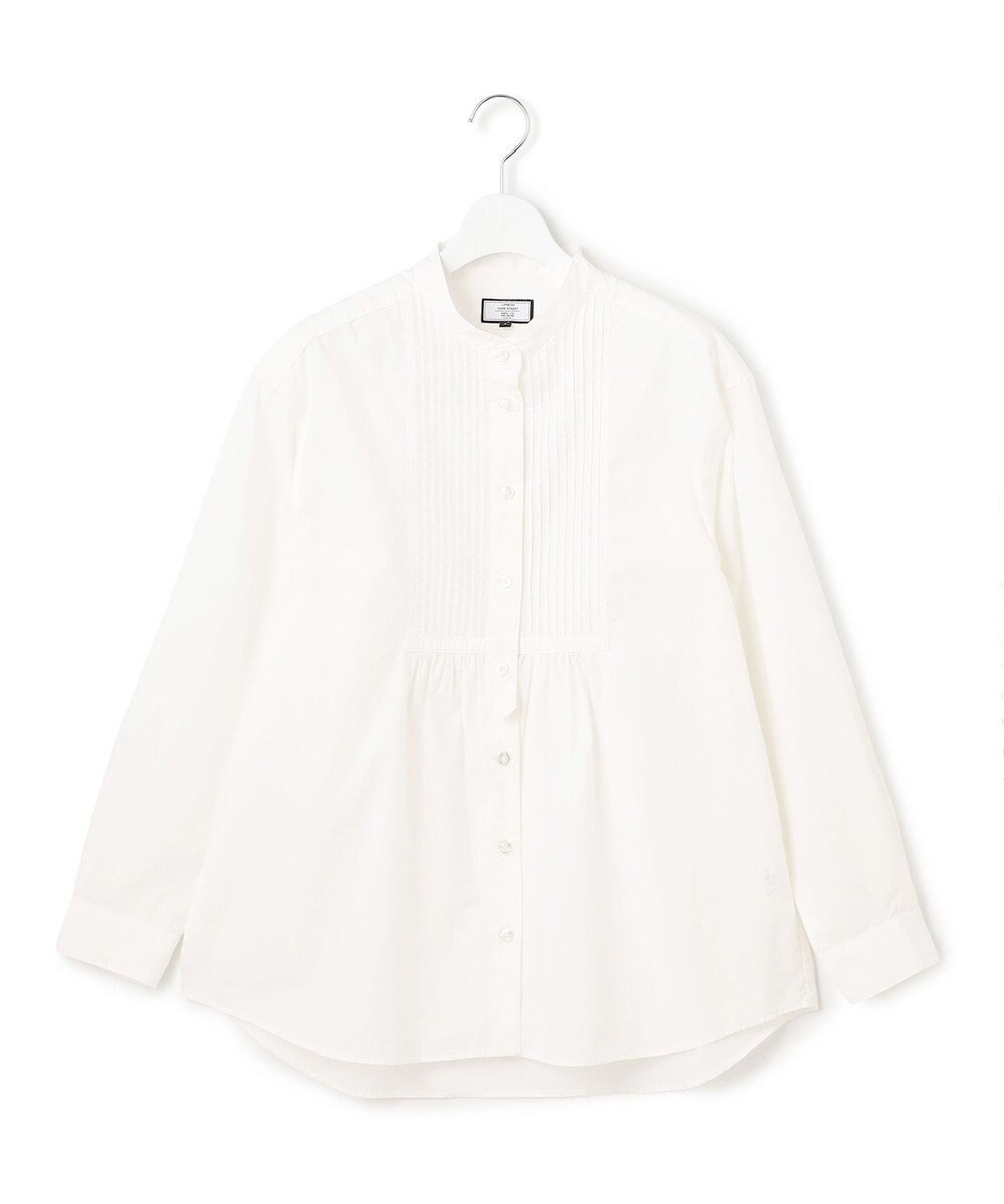 J.PRESS YORK STREET 【WOMEN】コットンタイプライターストライプ ブラウス 