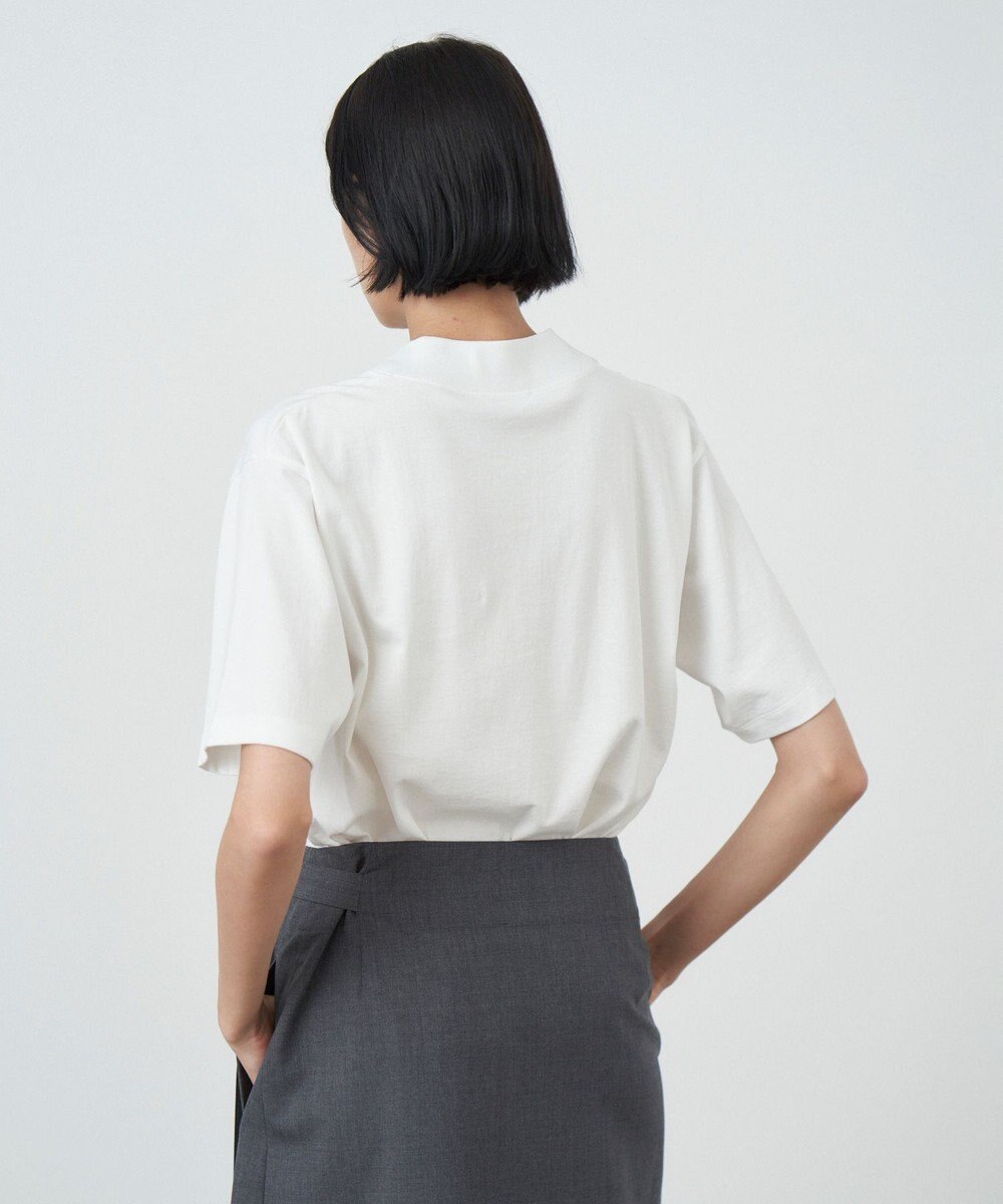 ATON DRY COTTON JERSEY | モックネックTシャツ 