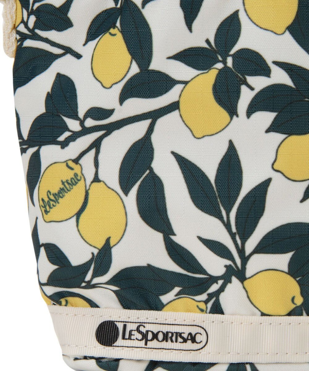 LeSportsac DRAWSTRING BUCKET CHARM/レモンオーチャード 