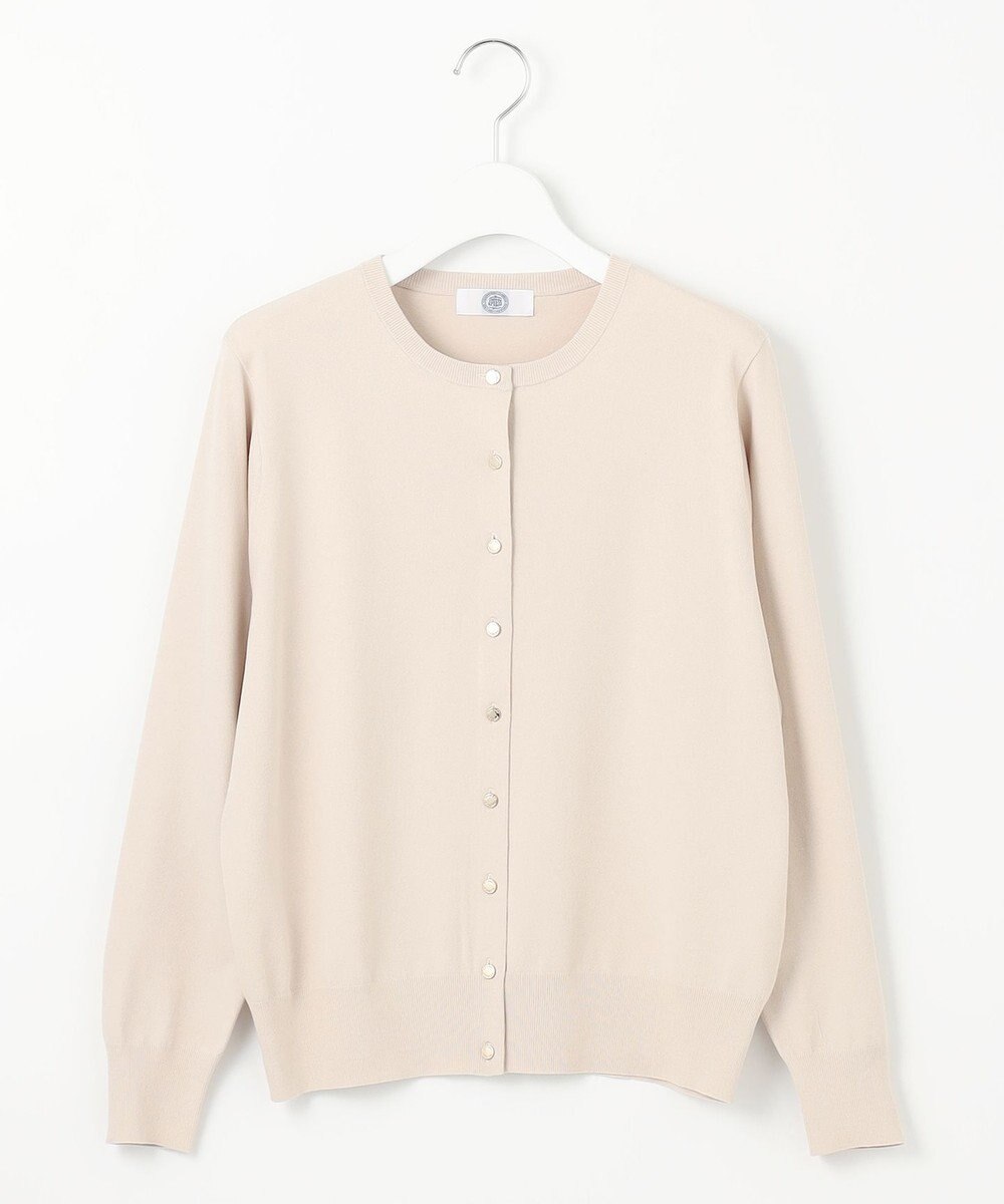 J.PRESS LADIES L 【洗える】 レーヨンエリートストレッチ カーディガン 