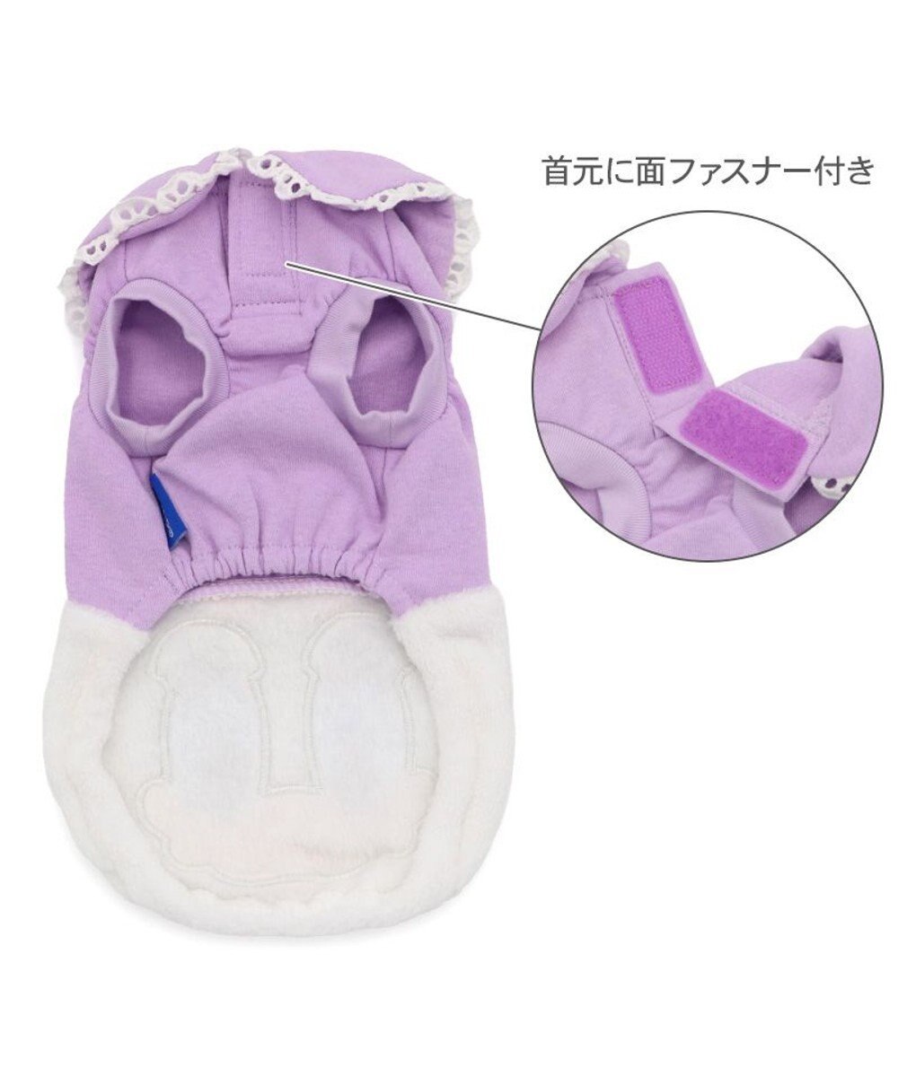 PET PARADISE ディズニー デイジーダック 顔 ふわ トレーナー 小型犬 