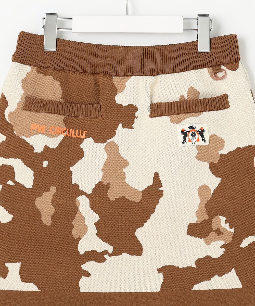 PW CIRCULUS 【WOMEN】ピント柄 ニットスカート 